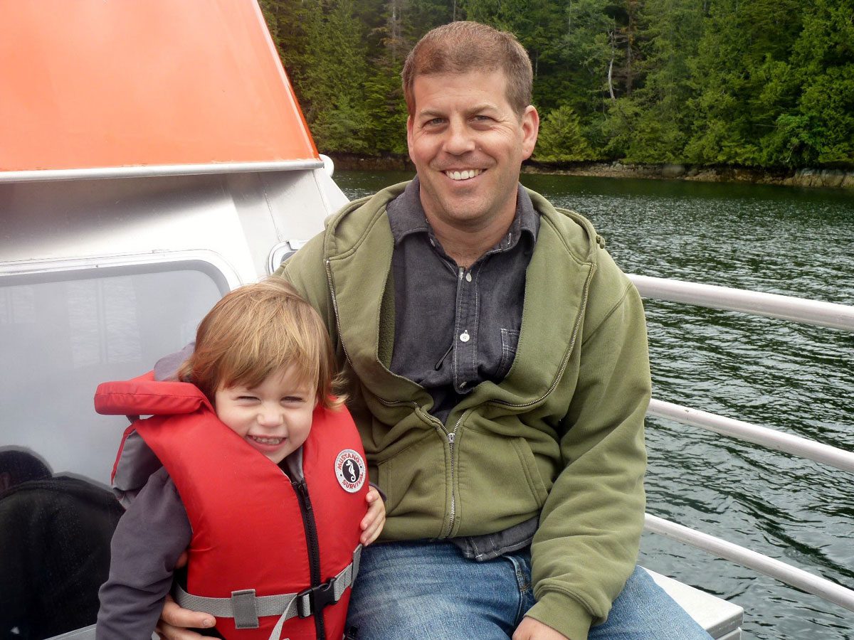 Family on Boat