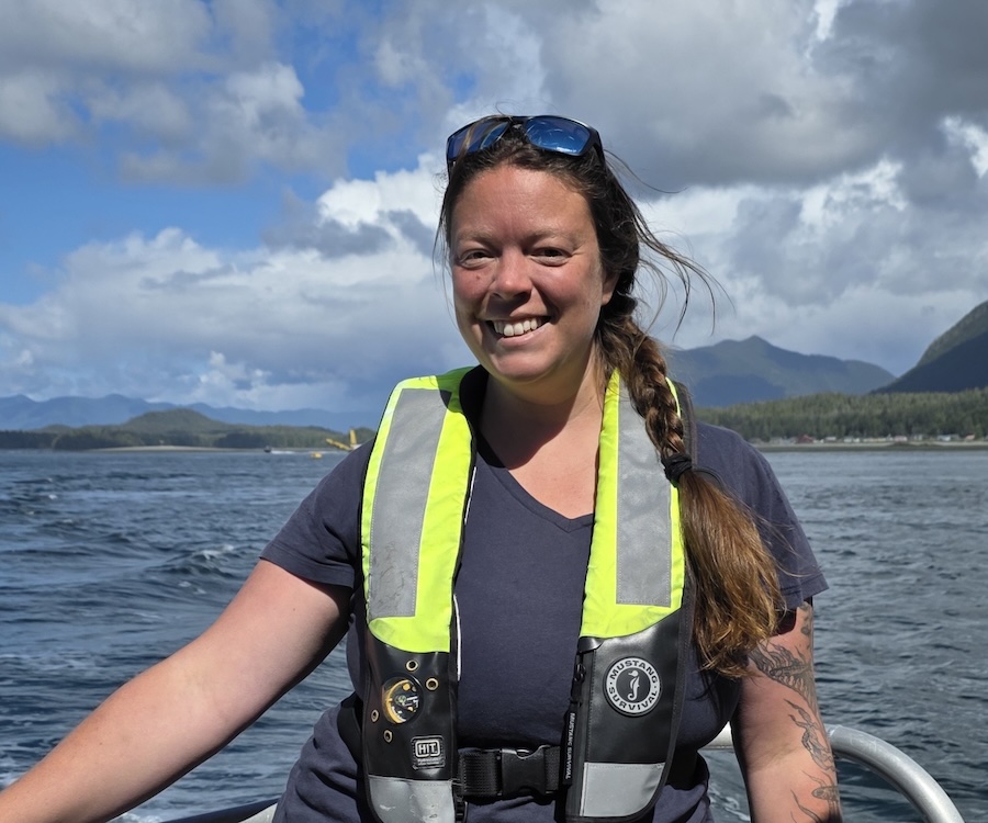 Marcie Callewaert Deckhand Naturalist West Coast Aquatics